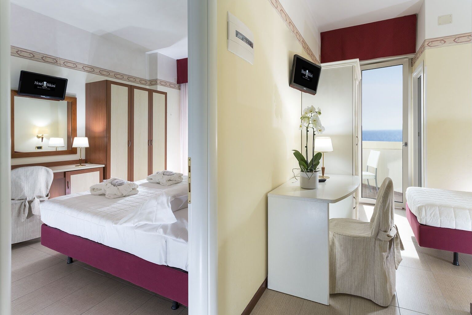 Hotel Bikini Rímini Exterior foto